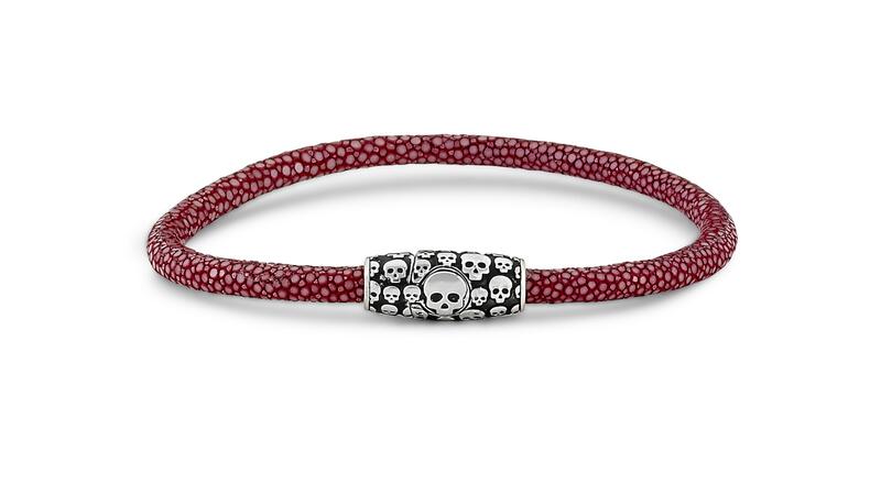 Samuel B skull bracelet